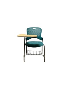 Herman Miller Caper stacking chair with tablet arm