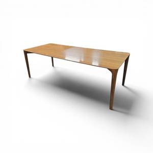 Midcentury modern solid wood table