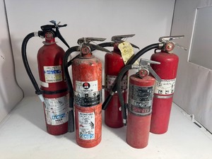 Lot of (5) Fire Extinguishers