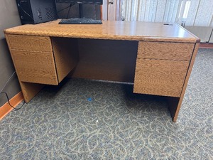 Double Pedestal Desk