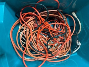 Bin & Extension Cords