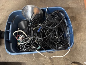 Lot of Lighting & Wires