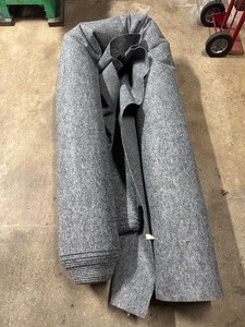 Huge Lot of Dark Gray Felt Fabric