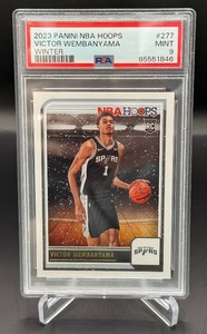 Victor Wembanyama RC PSA 9 Mint 2020 NBA Hoops Winter #277 Rookie Basketball Card