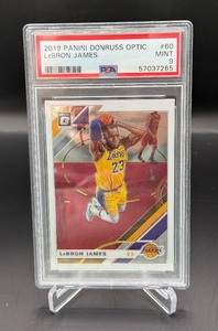 LeBron James PSA 9 Mint 2019 Donruss Optic #60 Basketball Card