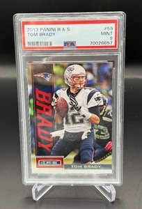 Tom Brady PSA 9 Mint 2013 Rookies & Stars #59 Football Card