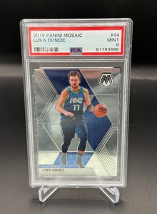 Luka Doncic PSA 9 Mint 2019 Mosaic #44 Basketball Card