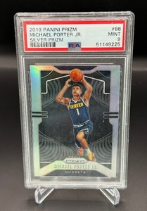 Michael Porter Jr. PSA 9 Mint 2019 Silver Prizm #88 Basketball Card