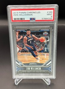 Zion Williamson RC PSA 9 Mint 2019 Chronicles #169 Rookie Basketball Card