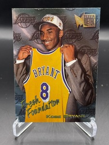 Kobe Bryant RC 1996-97 Fleer Metal Fresh Foundations #137 Rookie Basketball Card