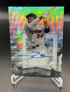 Miguel Sano Auto 2014 Bowman Platinum #AP-MS Minnesota Twins Baseball Card