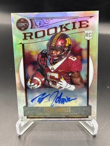 Tyler Johnson RC Auto 2020 legacy #193 Rookie University of Minnesota Football Card