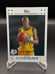 Kevin Durant RC 2007 Topps #2 Rookie Basketball Card