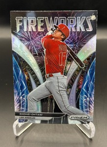 Shohei Ohtani Fireworks Insert Prizm 2022 #F-3 Baseball Card