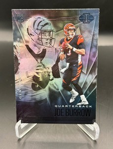 Joe Burrow RC 2020 Illusions #5 Rookie Football Card