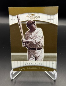 Babe Ruth 1755 2001 Donruss Classics Legend #180 Numbered 04751755 Baseball Card