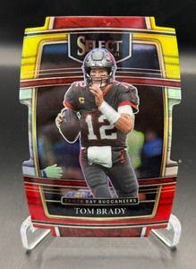 Tom Brady Die Cut2021 Select Concourse Prizm #1 Football Card
