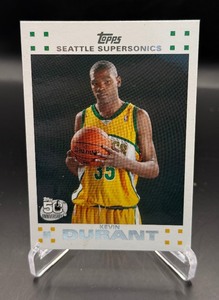 Kevin Durant RC 2007 Topps #2 Rookie Basketball Card