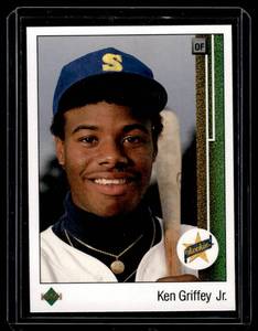 Ken Griffey Jr RC 1989 Upper Deck #1 ICONIC Rookie Baseball Card