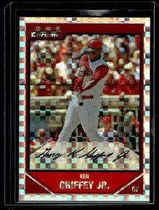 Ken Griffey Jr. 250 X-Fractor 2007 BowmanC hrome #85 Baseball Card Numbered 028250