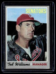 Ted Williams 1970 Topps #211 Vintage Baseball Card