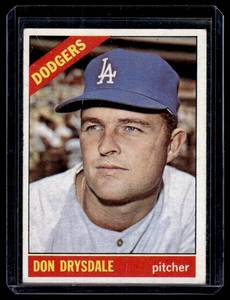 Don Drysdale 1966 Topps #430 Vintage Baseball Card