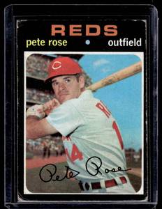 Pete Rose 1971 Topps #100 Vintage Baseball Card