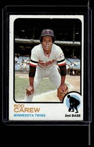 Rod Carew 1973 Topps #330 Vintage Minnesota Twins Baseball Card