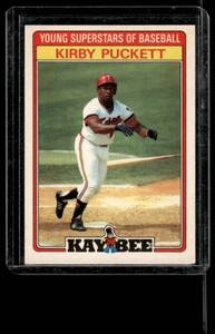 Kirby Puckett 1986 Kaybee Young Superstars #25 Minnesota Twins Baseball Card