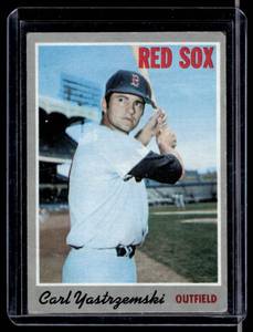 Carl Yastrzemski 1970 Topps #10 Vintage Baseball Card