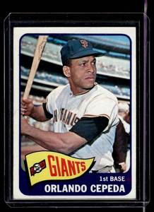 Orlando Cepeda 1965 Topps #360 Vintage Baseball Card