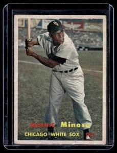 Minnie Minoso 1957 Topps #138 Vintage Baseball Card
