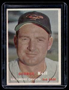 George Kell 1957 Topps #230 Vintage Baseball Card