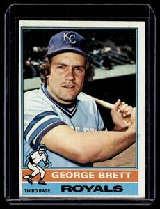 George Brett 2nd Year 1976 Topps #19 Vintage Baseball Card