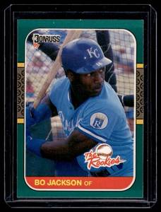 Bo Jackson RC 1987 Donruss The Rookies #14 Baseball Card