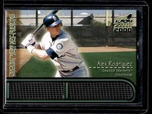 Alex Rodrigues Dugout View Net Fusions 2000 Aurora #19 Baseball Card