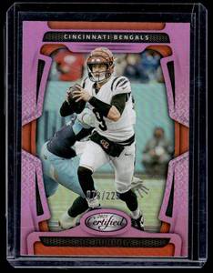 Joe Burrow 225 Pink Foil 2025 Certified #21 Football card