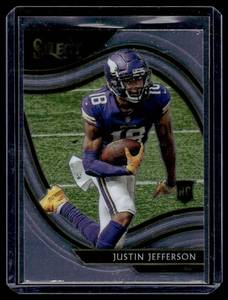 Justin Jefferson RC 2020 Select #361 Field Level Rookie Minnesota Vikings Football Card