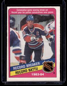 Wayne Gretzky 1983-84 OPC #288 Vintage Hockey Card