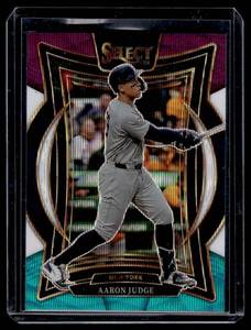 Aaron Judge Wave Refractor Prizm 2025 Delect Concourse #26 Baseball Card
