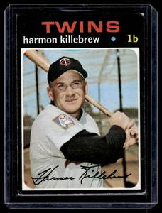 Harmon Killebrew 1971 Topps #550 Vintage Minnesota Twins Baseball Card