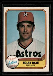 Nolan Ryan 1981 Fleer #57 Vintage Baseball Card