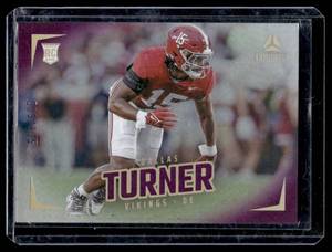 Dallas Turner RC 175 2024 Luminance #194 Numbered 9175 Rookie Minnesota Vikings Football Card