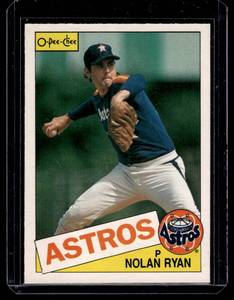 Nolan Ryan 1985 OPC #63 Vintage Baseball Card