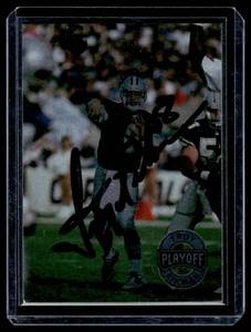 Trou Aikman Autographed 1994 Playoff #25 Football Card