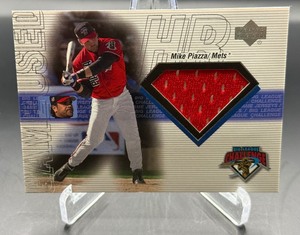Mike Piazza Game-Used Relic 2001 Upper Deck Big League Challenge #BLC-MP Baseball Card