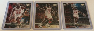 3 Card Michael Jordan Basketball Card Lot