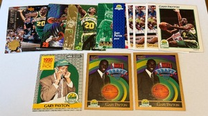 Gary Payton Basketball Card Lot w RCs