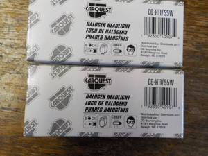 2 CARQUEST Halogen Head Lights...