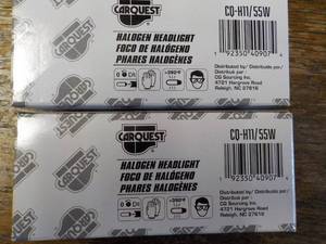 2 CARQUEST Halogen Head Lights...